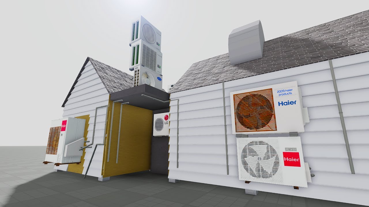 Air Conditioner Tiny House | Roblox