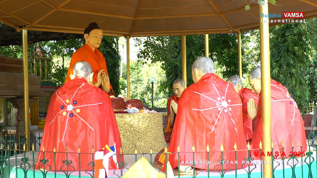 មូលគន្ធកុដិថ្មី និង​ ទន្លេគង្គារ ក្រុងពារានសី |  Mulagandha Kuti & Ganga River  of India 2025 #VAMSA