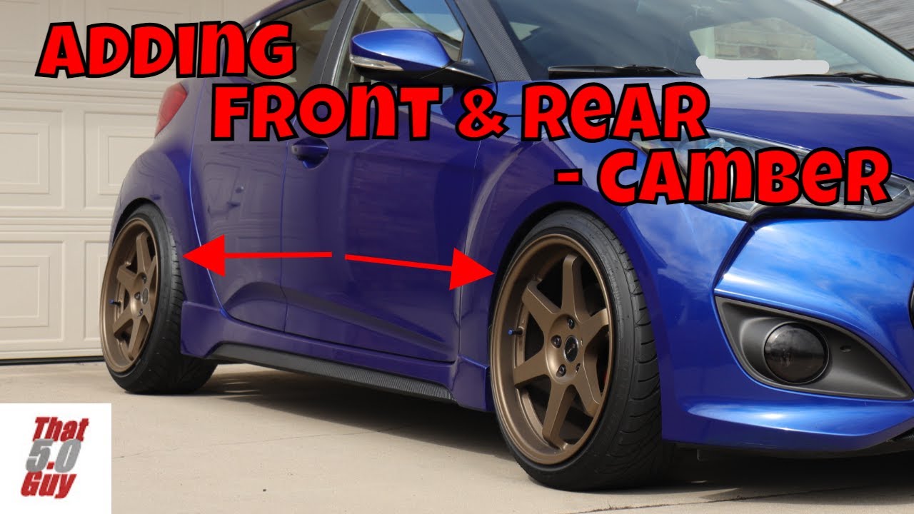Complete Guide on How to Add Rear Camber to your Veloster