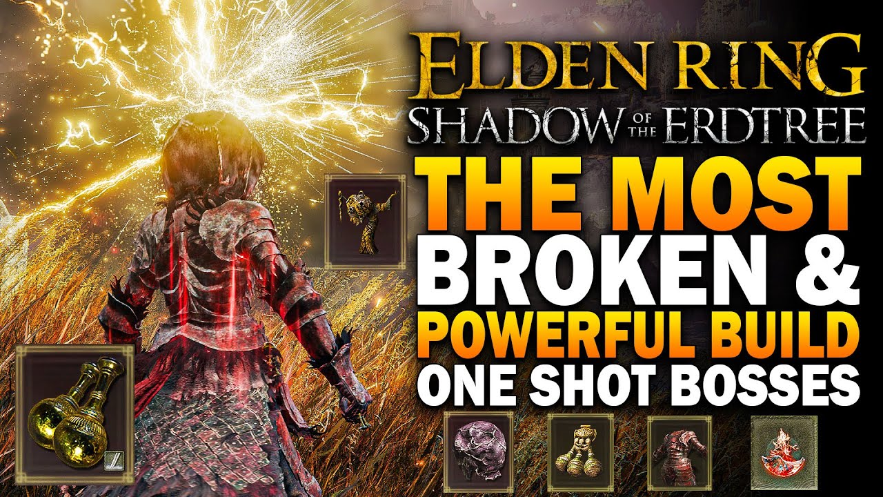 The Most BROKEN & STRONGEST Build In Shadow Of The Erdtree! Kill ANY BOSS In SECONDS