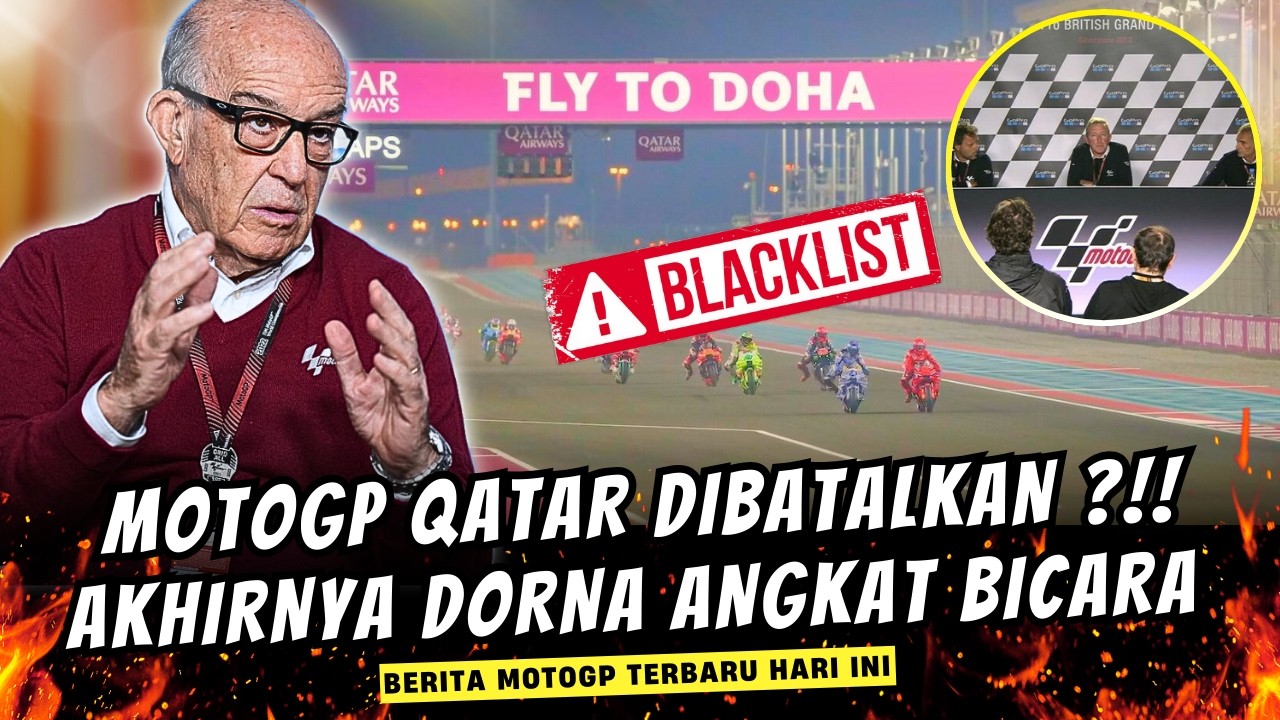 BERITA MENDADAK‼️😱MOTOGP QATAR RESMI DIBATALKAN⁉️BERITA MOTOGP HARI INI