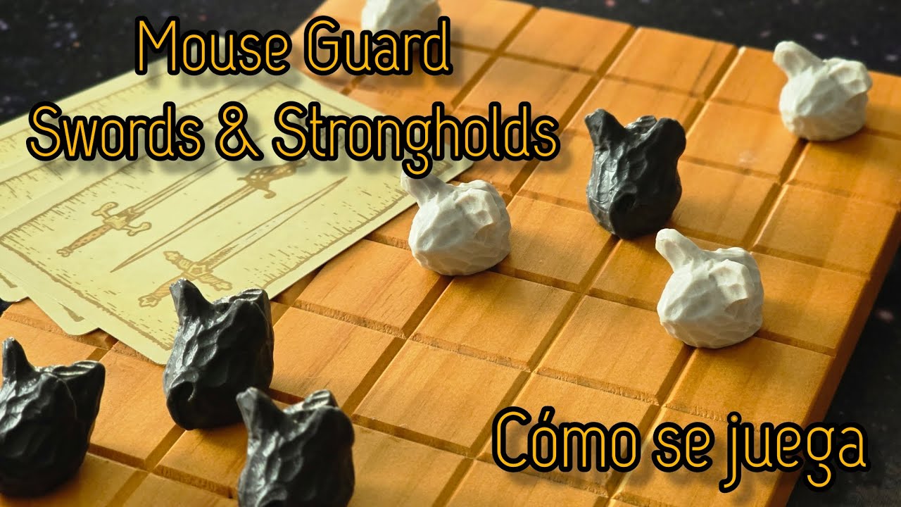 MOUSE GUARD: Swords & Strongholds - Cómo se juega y partida