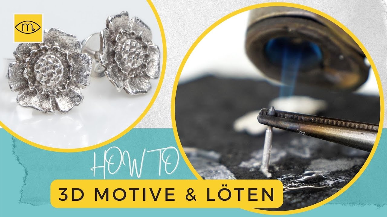 How To Metal Clay: Silberohrschmuck selber machen + Löten Tutorial