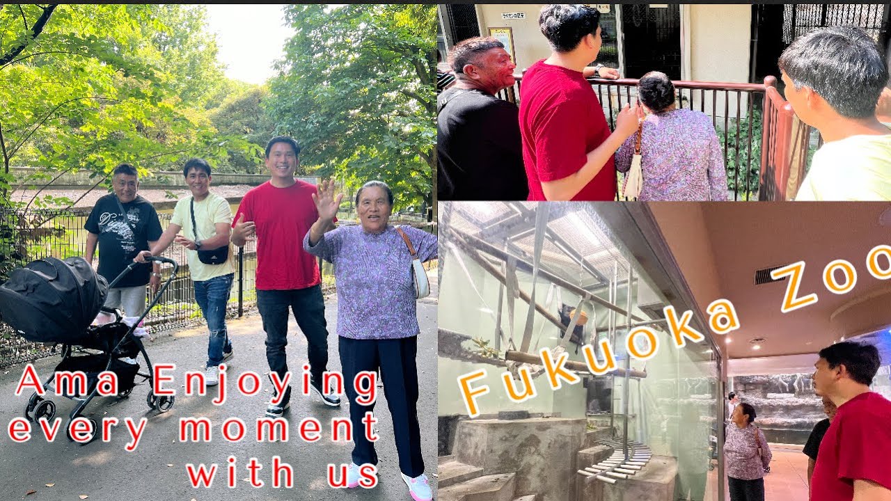 Fukuoka Zoo With My Family