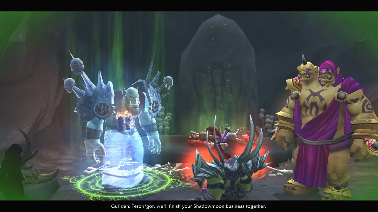 Spying Gul'dan and Garona attack on Khadgar - Warlords of Draenor