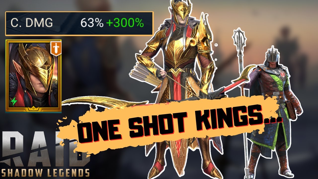 DON'T SLEEP ON THEM...One Shot Kings Royal Huntsman & Faceless | RAID SHADOW LEGENDS