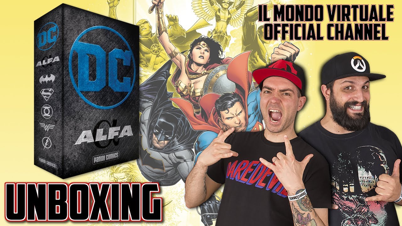 COFANETTO DC ALFA - UNBOXING - PANINI COMICS