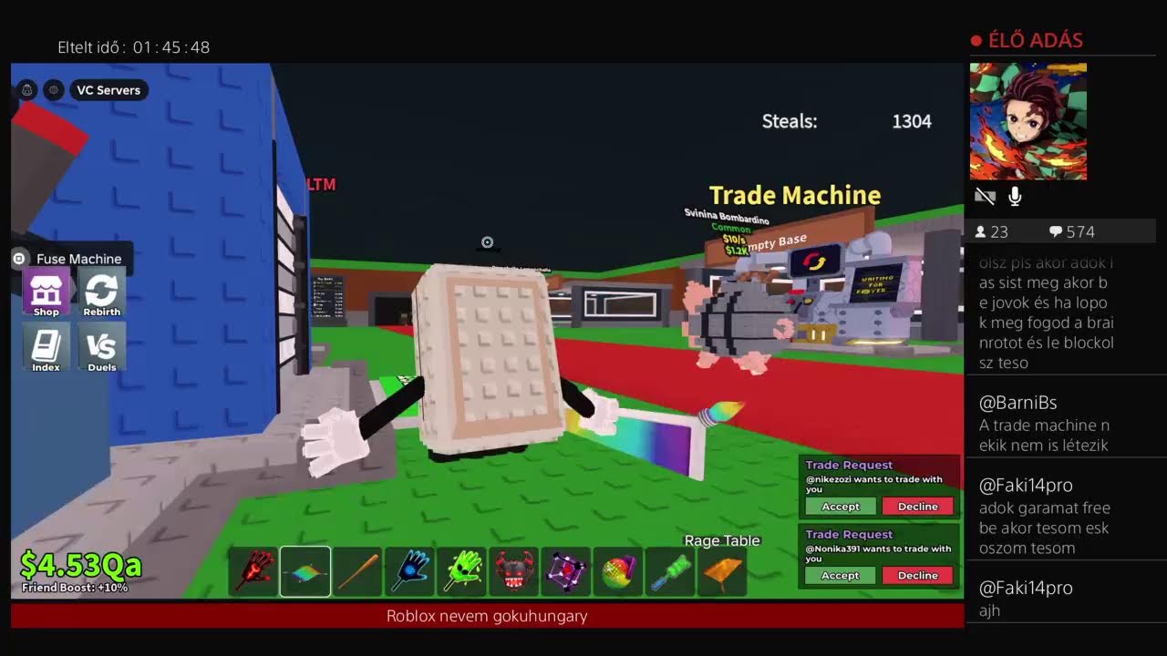 Sab trade roblox nevem gokuhungary live