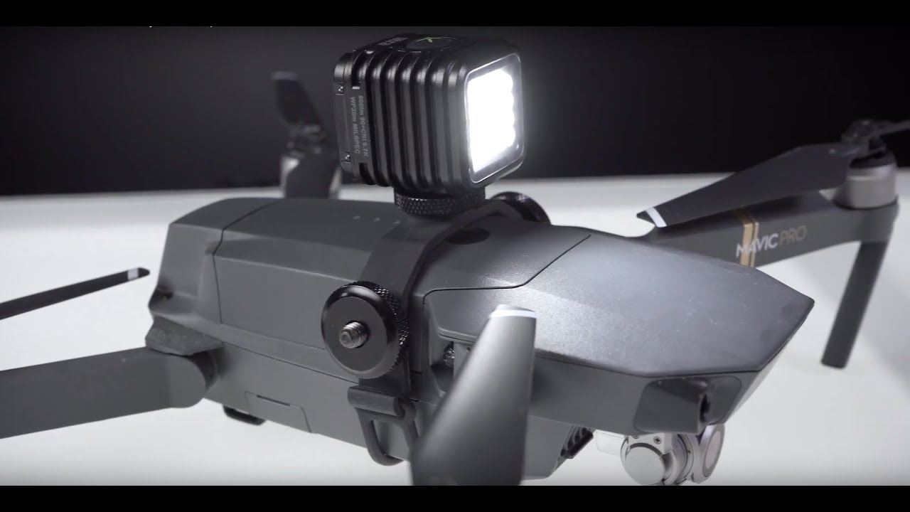 Litra Drone Body Mount Installation