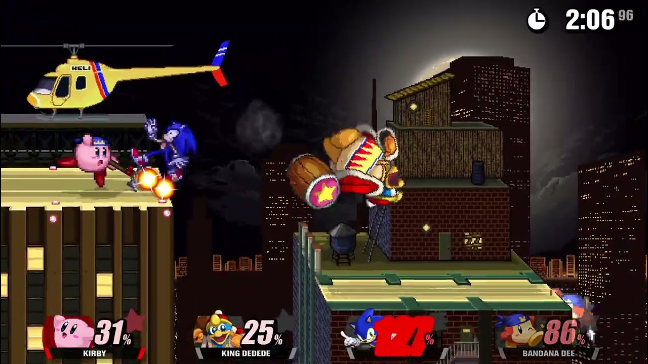 Una foca juega por primera vez super smash flash