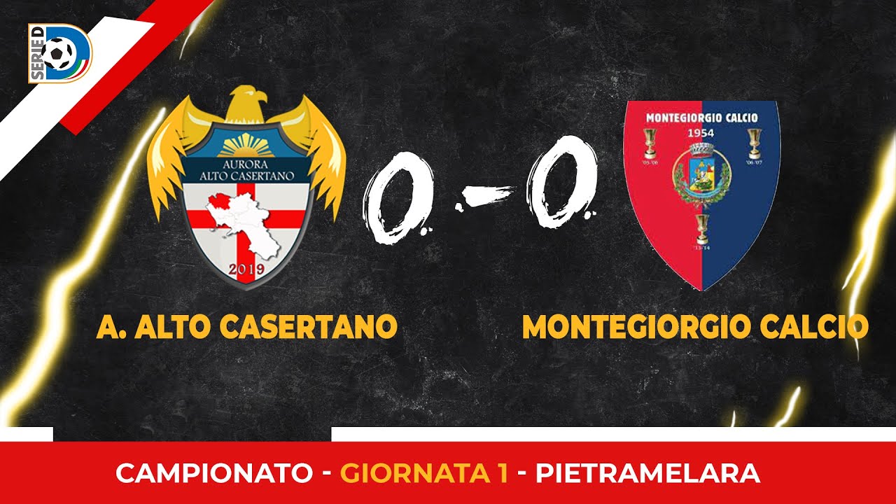 HIGHLIGHTS | Aurora Alto Casertano - Montegiorgio | 0-0