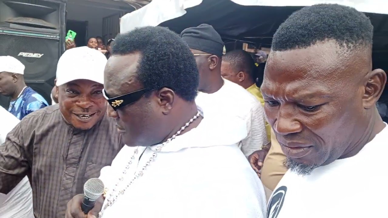 Arrival of king Saheed osupa @ Ojusagbola compound