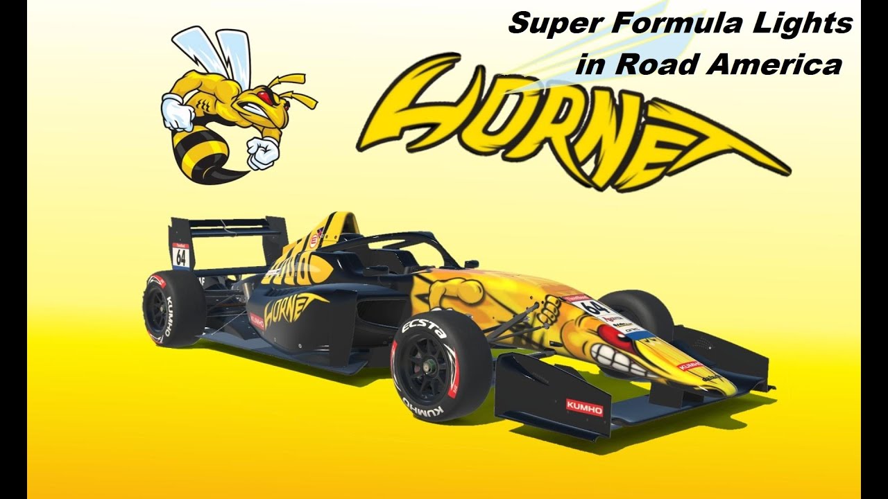iRacing - LIVE - Super Formula Lights in Road America / Lauf 1