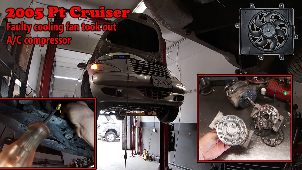 PT Cruiser 2005 года — вентилятор охлаждения не работает — быстрая диагностика