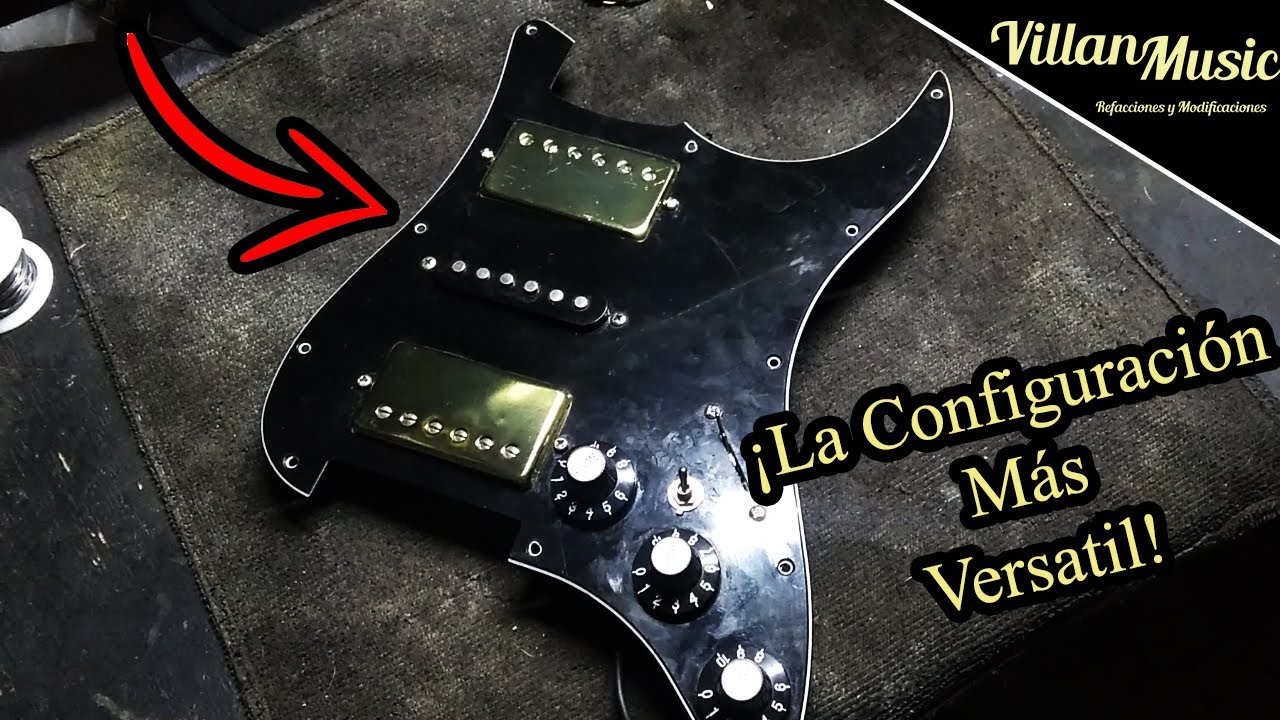 ¡Haz la Electronica de tu Guitarra HSH con Split Coil! (Estilo Moderno) / (Tutorial)