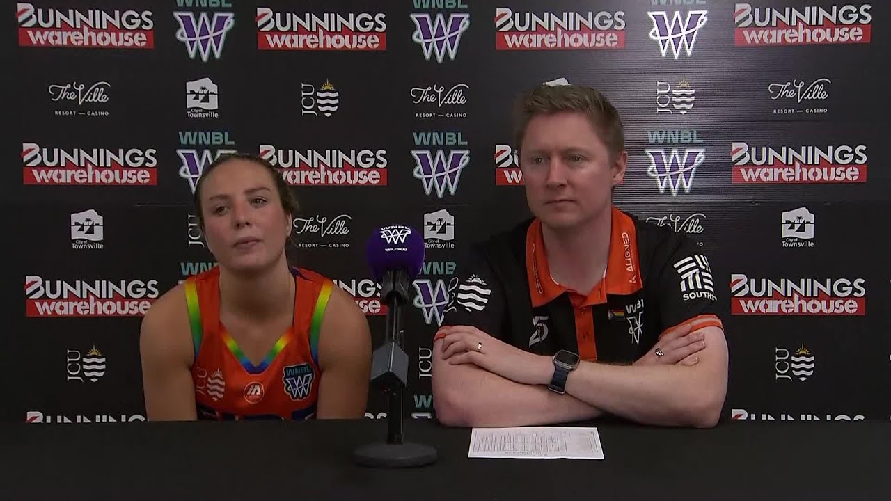 PRESS CONFERENCE: Shannon Seebohm and Abbey Ellis vs Southside Melbourne Flyers, R15 WNBL26