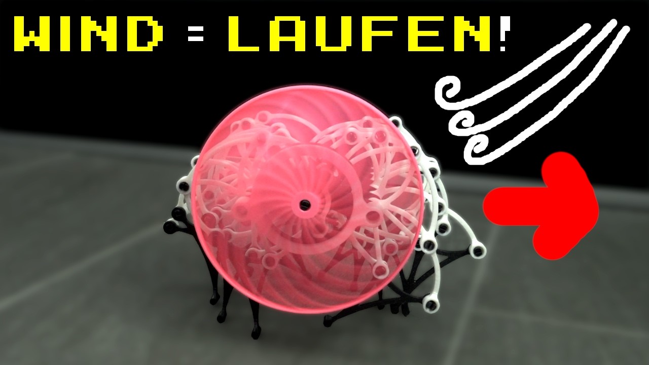 Die geniale Mechanik hinter dem Strandbeest! 3D-Druck