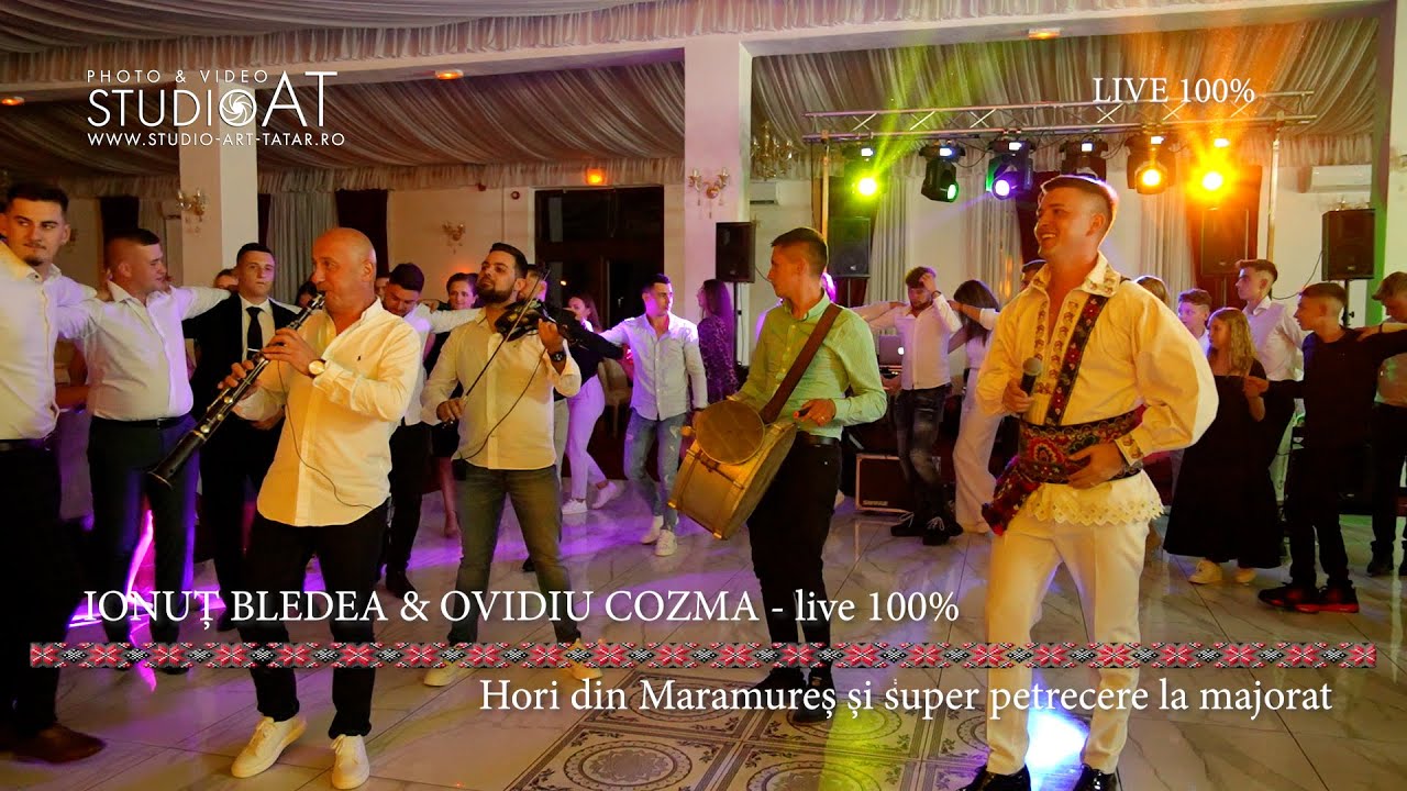 Ionut Bledea și Ovidiu Cozma - Super petrecere la majorat cu Hori din Maramureș, 100% live