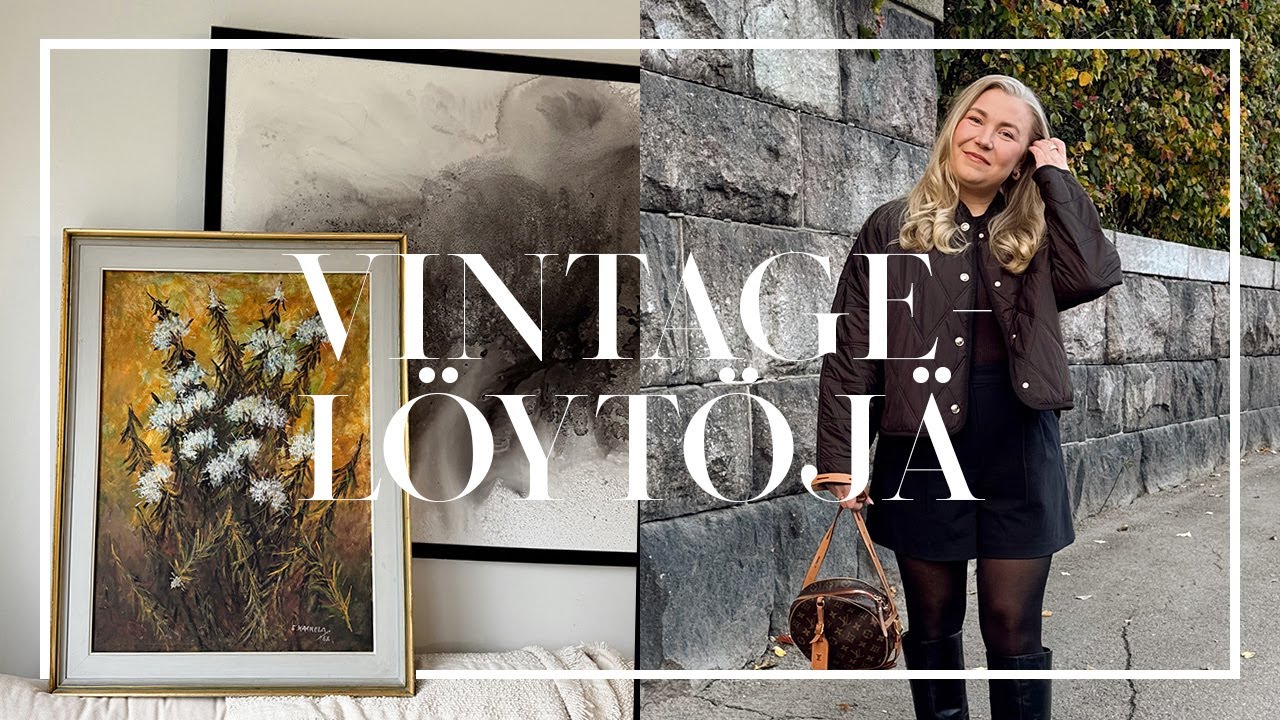 VINTAGELÖYTÖJÄ KOTIIN, TESTISSÄ TIRTIR-MEIKKIVOIDE & IPHONE 17 PRO | Katri Konderla