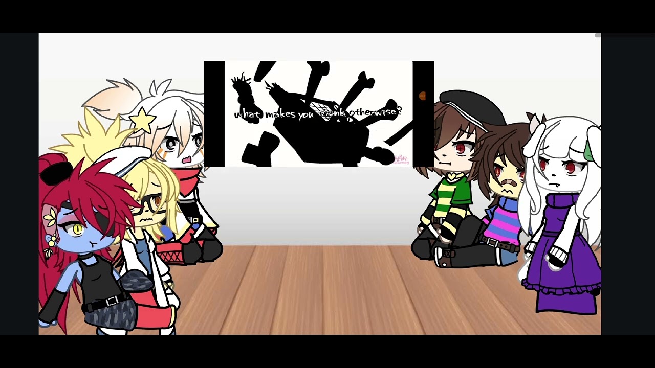 Undertale react to Bad sanses. [Part 1/5 Murder/Dust!Sans]