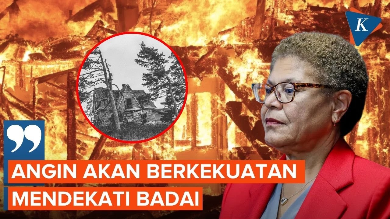 LA Bersiap Hadapi Angin Kencang, Wali Kota: Kekuatan Dekati Badai