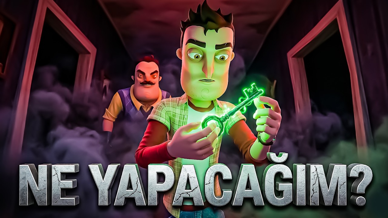 Ben NE YAPACAĞIM!? ( Hello Neighbor ) #türkçe