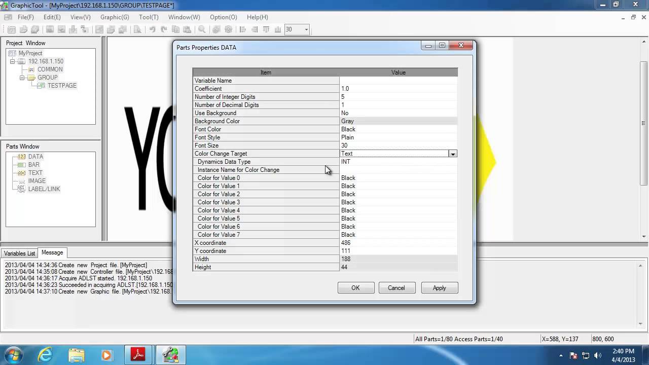 Yokogawa Stardom InfoWell Graphic Portfolio Tutorial
