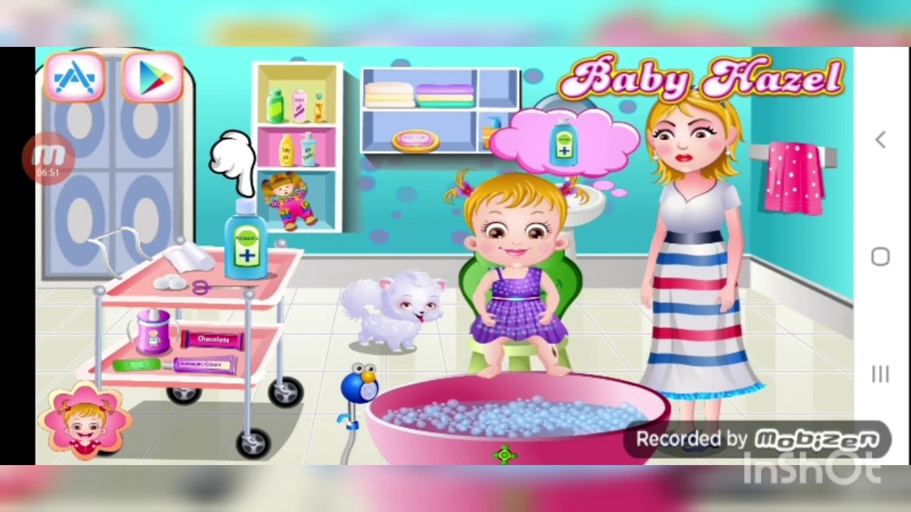 Playing Baby Hazel Leg Injury