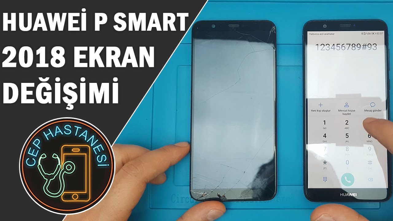 СТЕКЛО КАМЕРЫ РАЗБИТО!!??! - Изменение Экрана Huawei P Smart