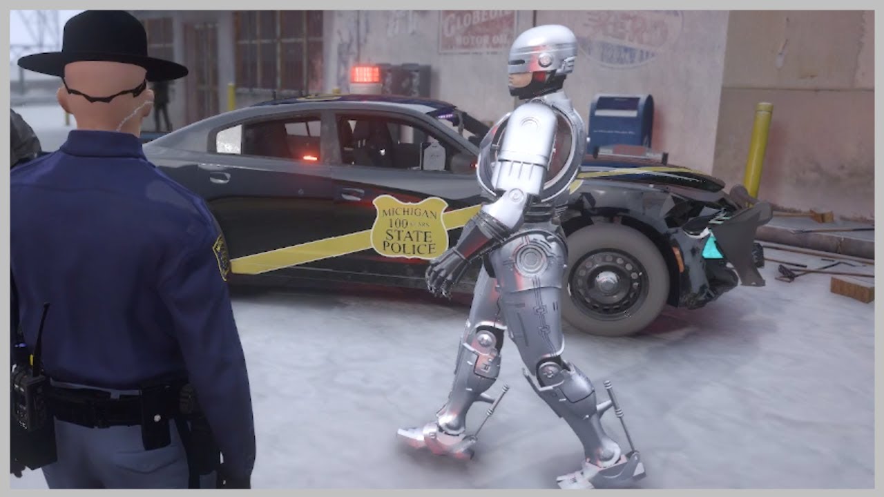 ROBOCOP on the Force - GTA 5 Roleplay - RSB States - 1. Michigan
