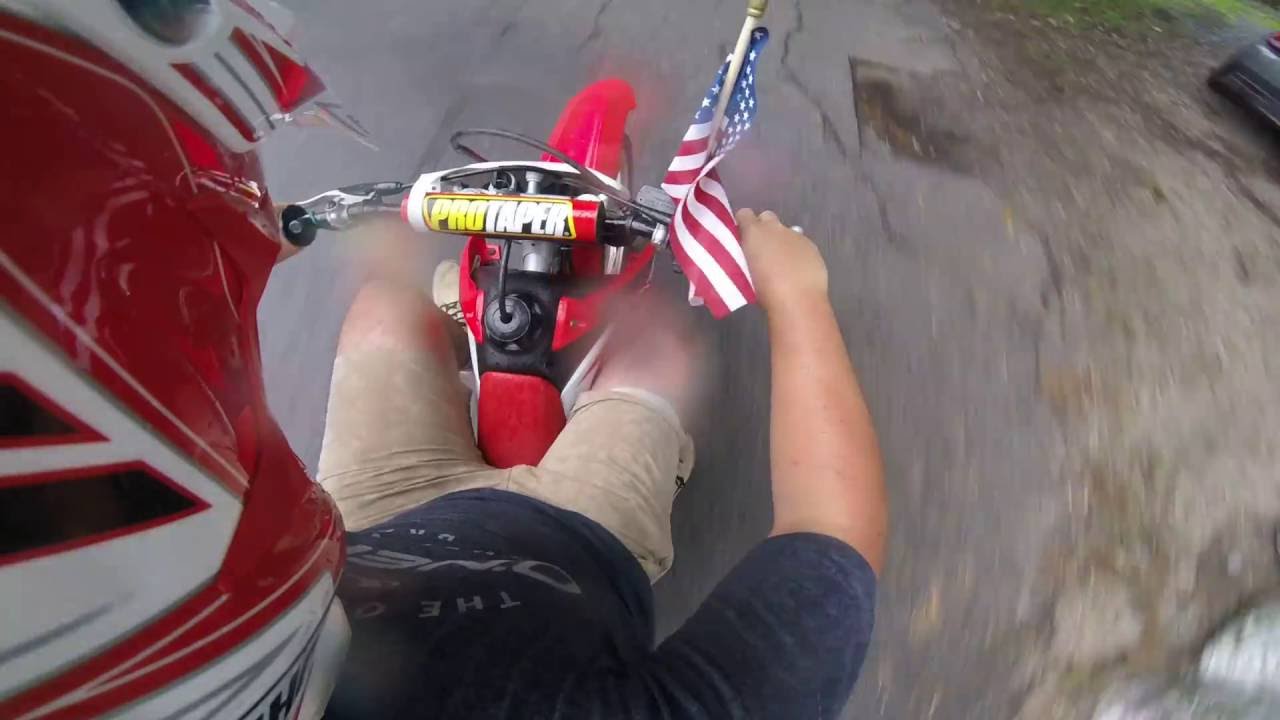 How dirt bike goons celebrate the fourth!
