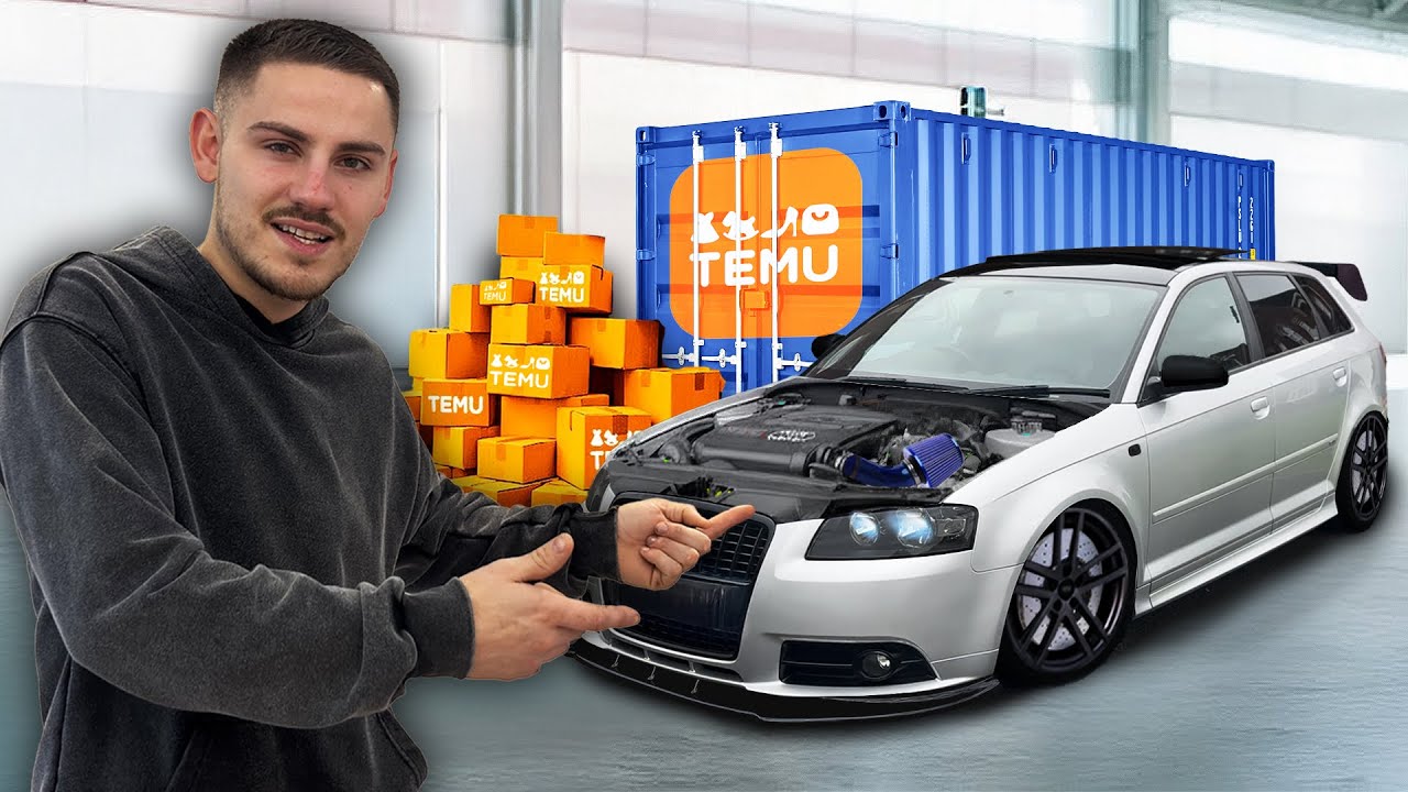 Модификация моего БРОШЕННОГО Audi с помощью деталей TEMU...