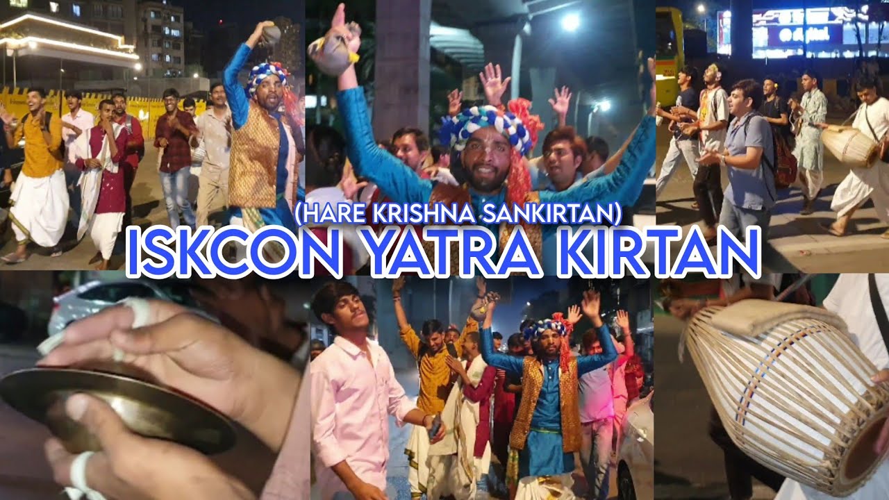 Hare Krishna Road Kirtan: ISKCON to Andheri Station | Mumbai Sankirtan