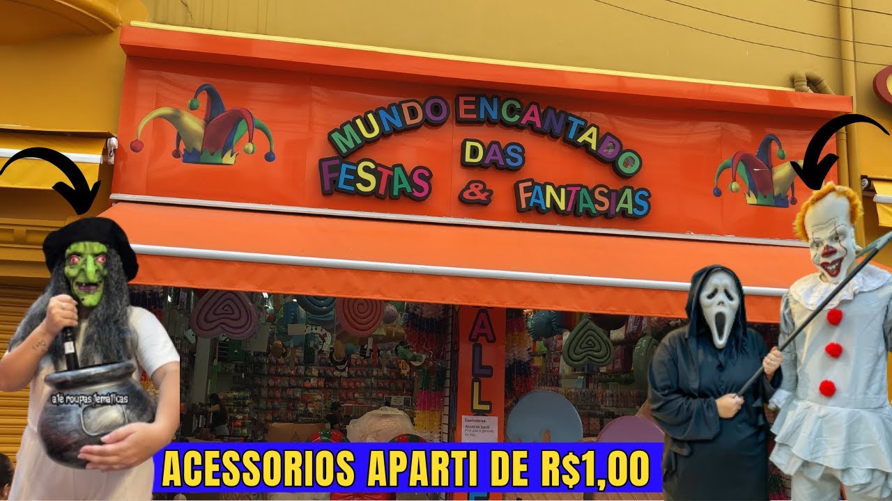 Loja de DECORAÇÃO para Festa BARATA na 25 de março: Incríveis OFERTAS para ANIVERSARIO!