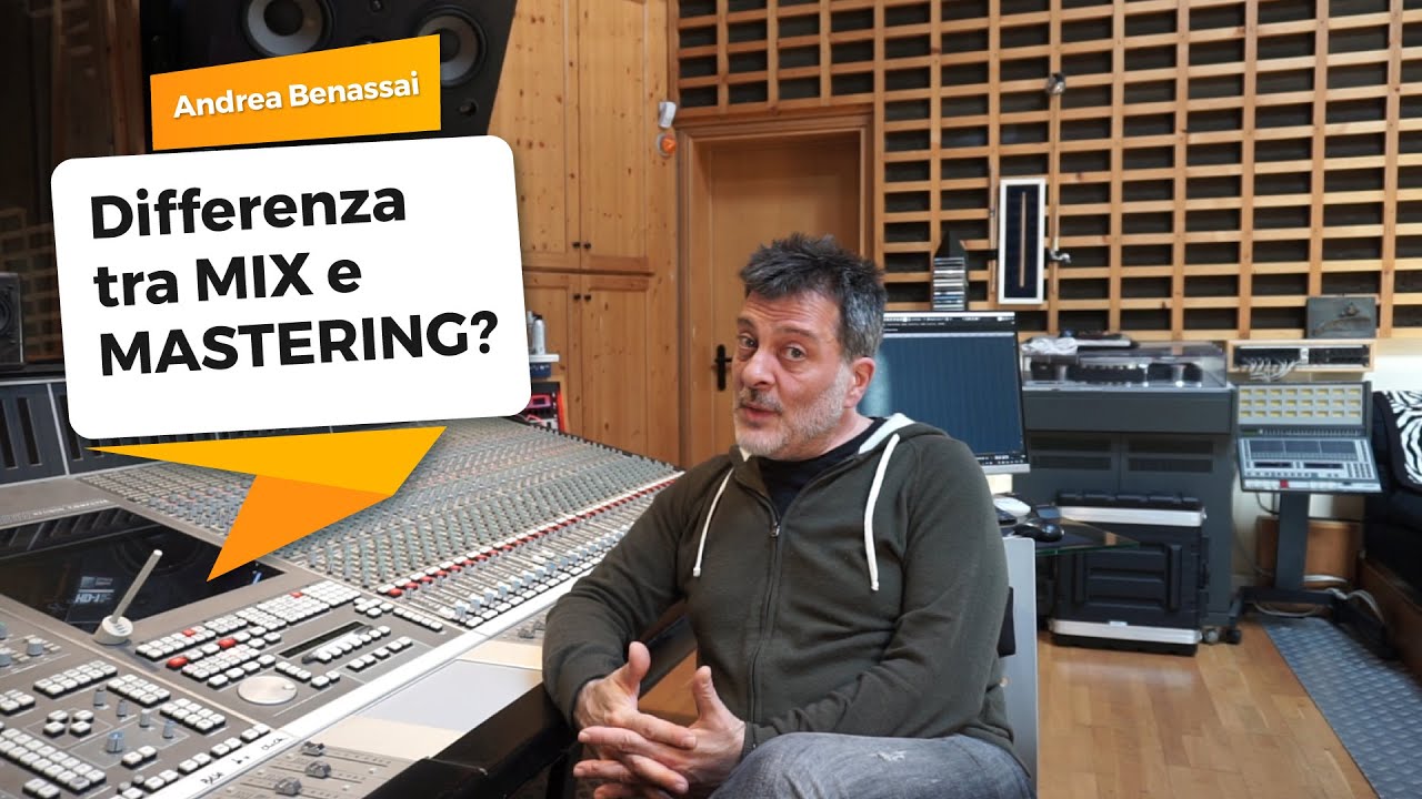 Qual è la Differenza fra Mix e Mastering ? Risponde Andrea Benassai Docente Jam Academy