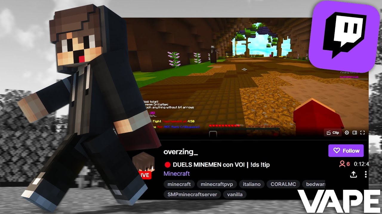 TROLLING LIVE STREAMERS WITH VAPE CLIENT (Hacking)
