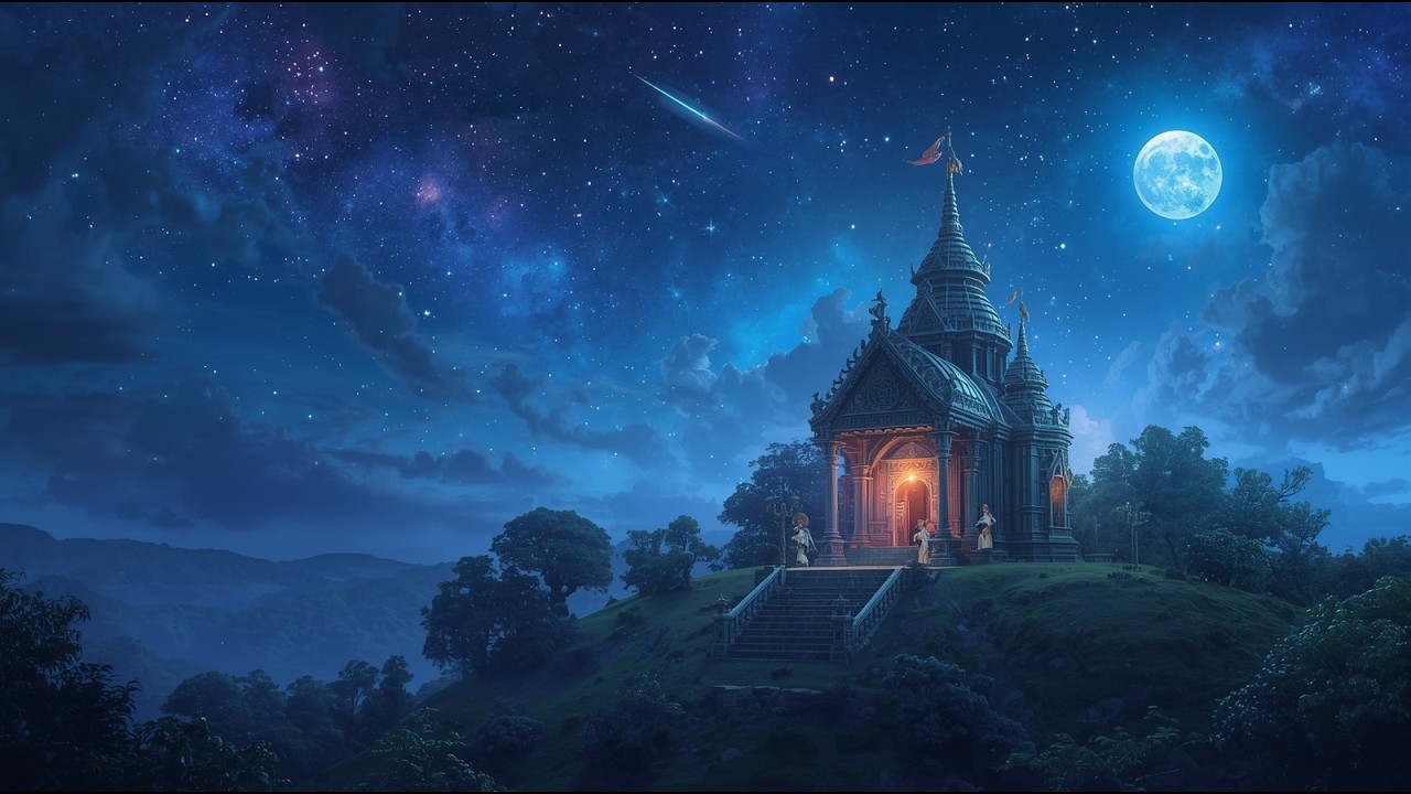 Sound Therapy for Emotional Balance ★ Calm Temple Meditational Loop Trance