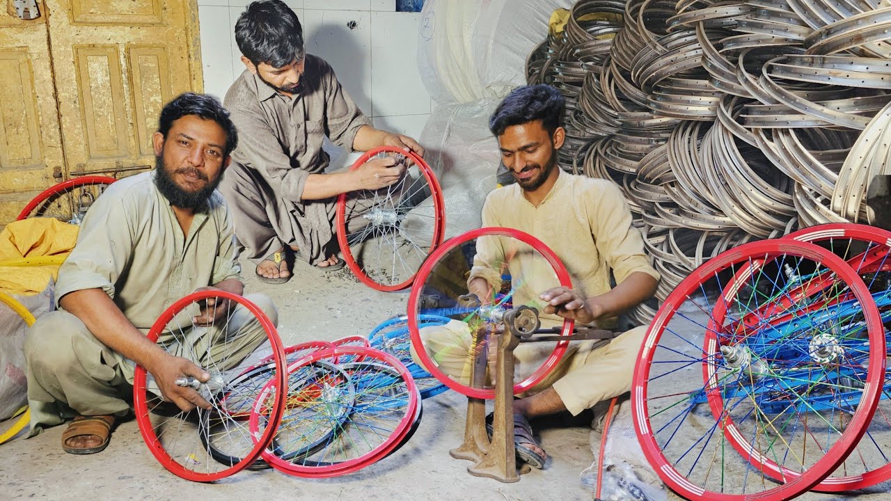 How Mountain Bicycle Rims Are Made in Factory