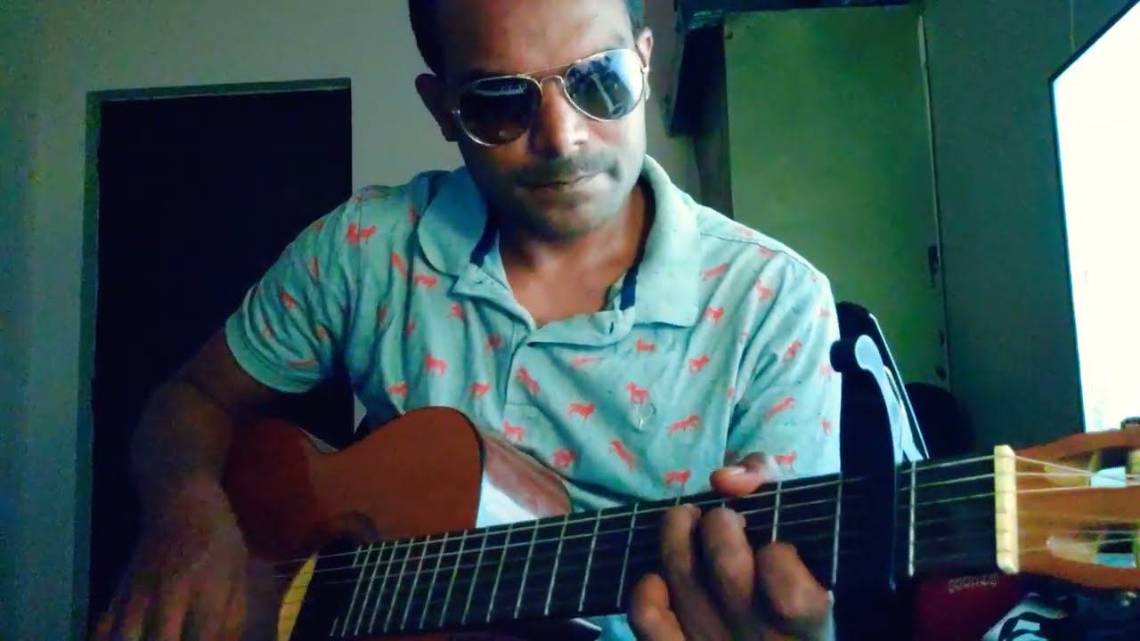 JAANE JAAN DHOONDHTA PHIR RAHA | KISHORE KUMAR | GUITAR COVER | PUSHKAR SINGH |