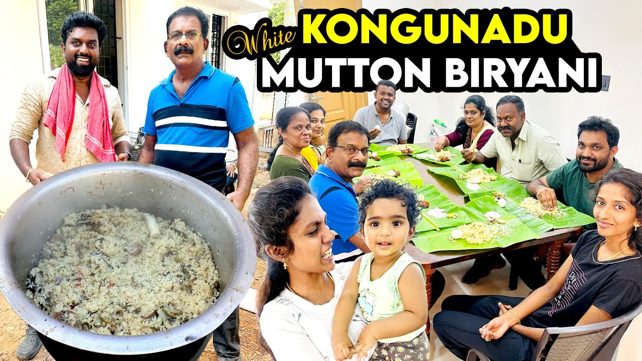 4kg வெள்ளை Mutton பிரியாணி Cooking with Virunthu 🔥 Family Feast ❤️