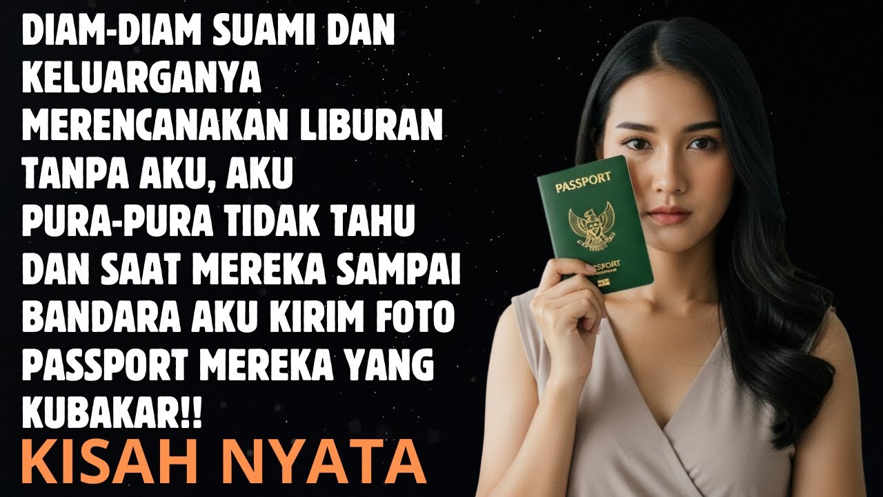Suami Liburan Mewah Dengan Keluarganya Tanpa Mengajakku, Mereka Takk Sadar Passport Ada Ditanganku