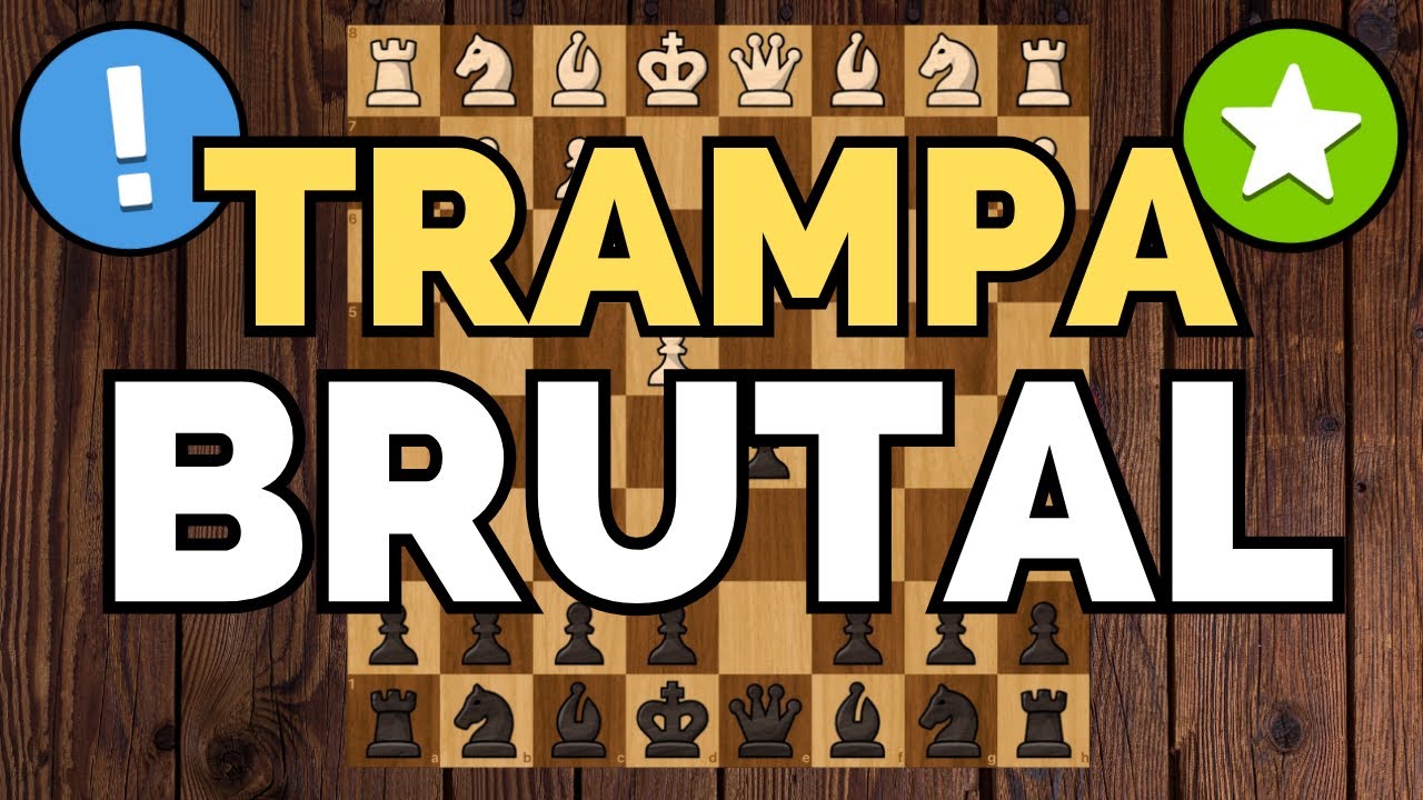 La MEJOR TRAMPA de Apertura contra 1.e4
