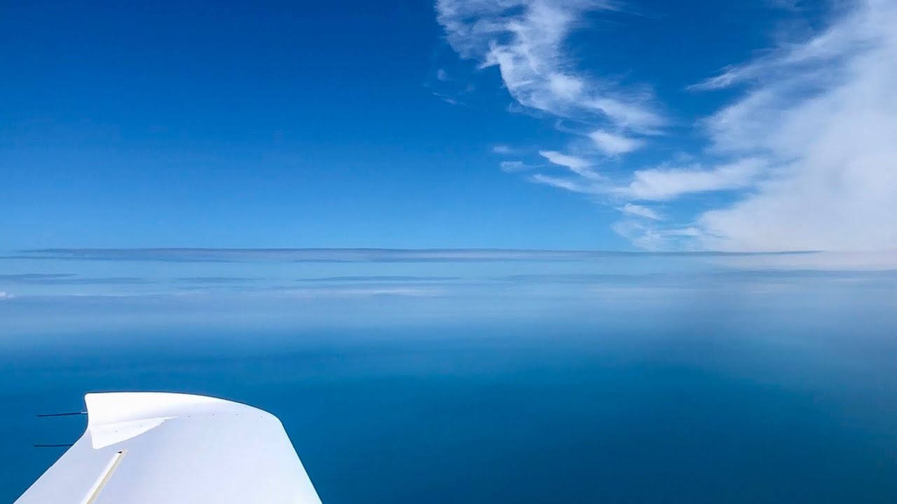Flying 514km OVER WATER in a small plane