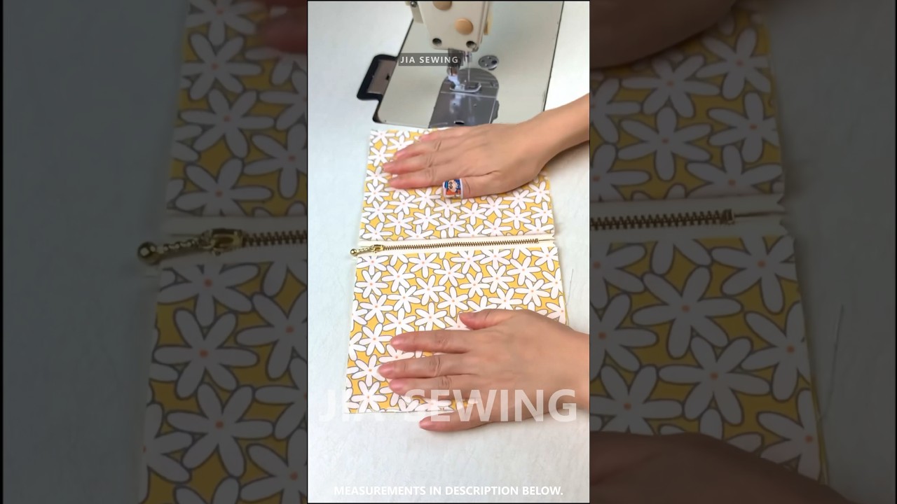 Quick Sewing Tips No.46 | DIY Pouch 👛✨