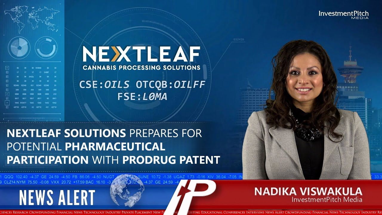 Nextleaf Solutions Prepares for Potential Pharmaceutical Participation with Prodrug Patent