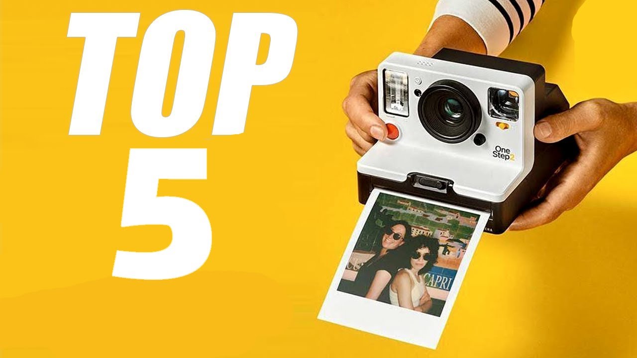 TOP 5 : Meilleur Appareil Photo instantané - Obtenez des photos instantanément !