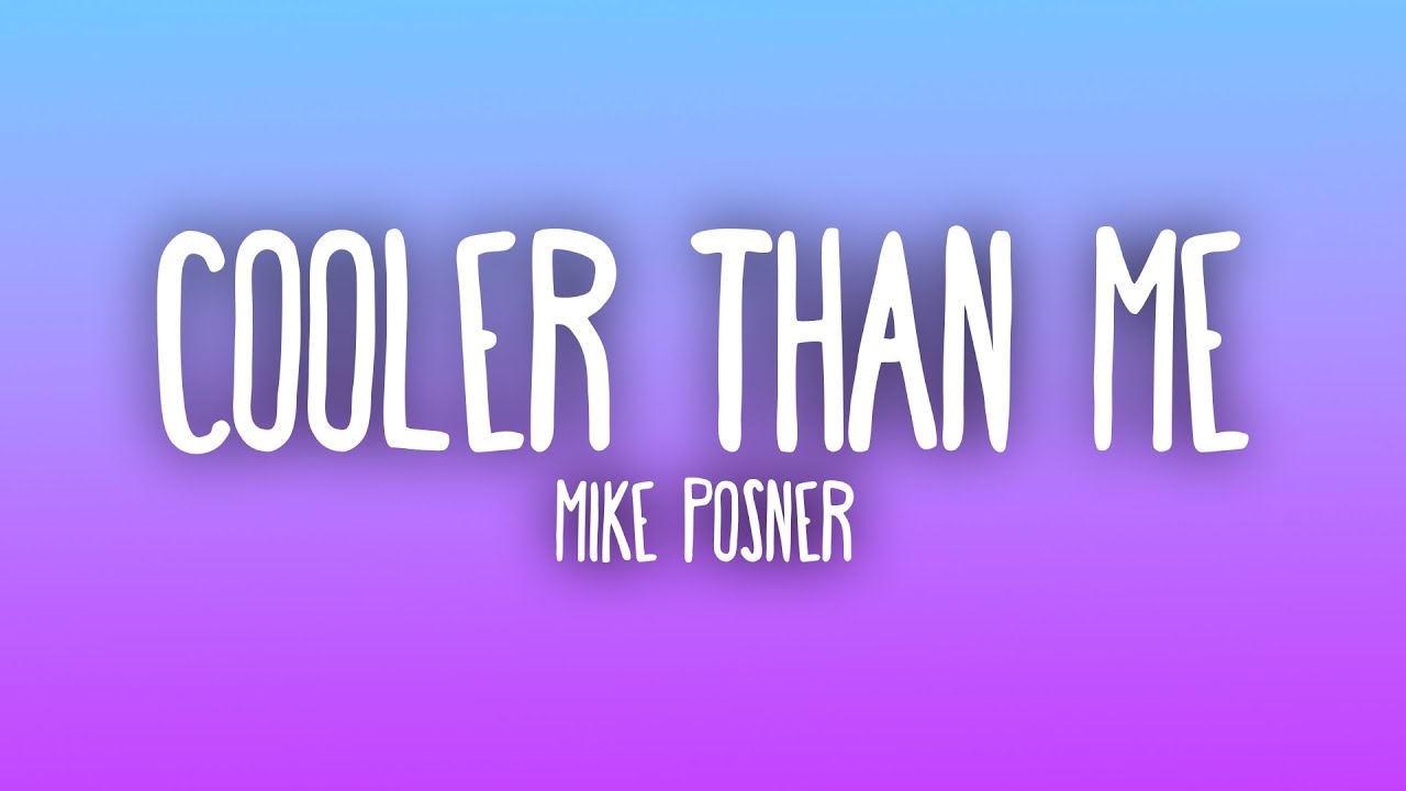 Mike Posner - Cooler Than Me (Sub. Español + Lyrics)