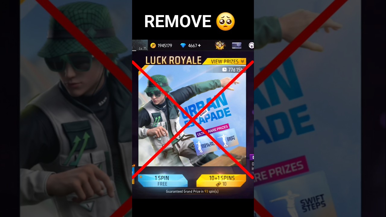 😭🥺Gold Royale & Diamond Royale Removed from Free Fire | Day 1 | #freefire #helpinggamer