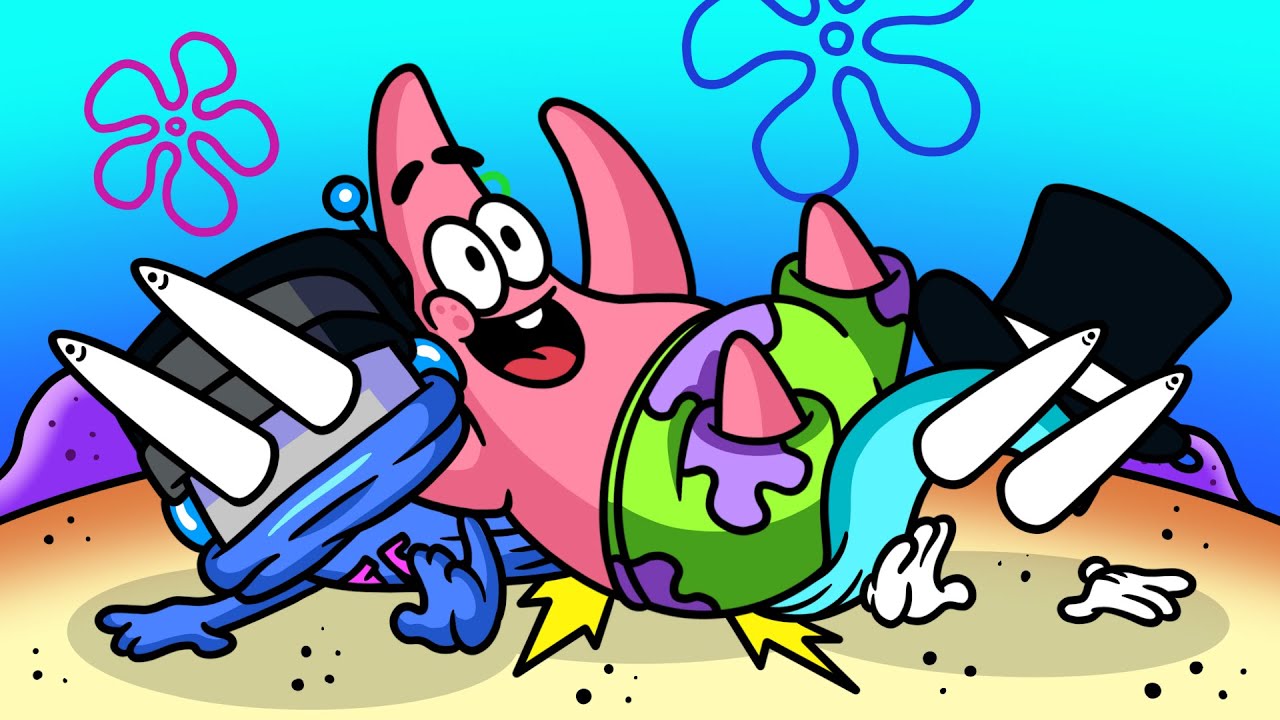 We Flop Around and Destroy Bikini Bottom in The Patrick Star Game!