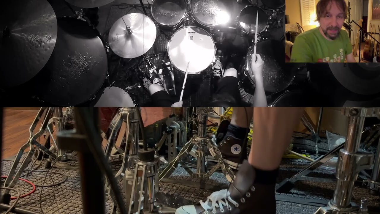 Marco Minnemann - inverted flam paradiddle 6 way independence